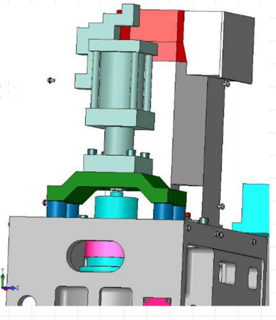 立式加工中心頂刀量調整