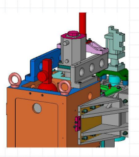 立式數控850加工中心平衡缸2