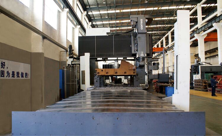 基地設備:尼古拉斯FP50/80數控龍門加工中心 基地設備:尼古拉斯FP50/80數控龍門加工中心