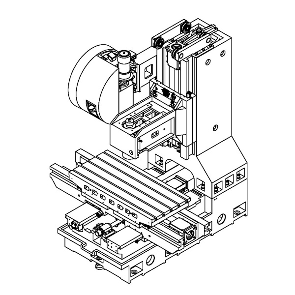 1060硬軌加工中心床身 1060硬軌加工中心床身