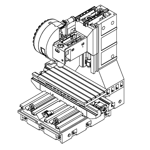 1690硬軌加工中心圖 1690硬軌加工中心圖