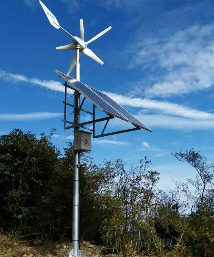 森林防火太陽能監控系統