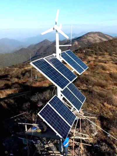  太陽能供電系統森林防火解決方案 