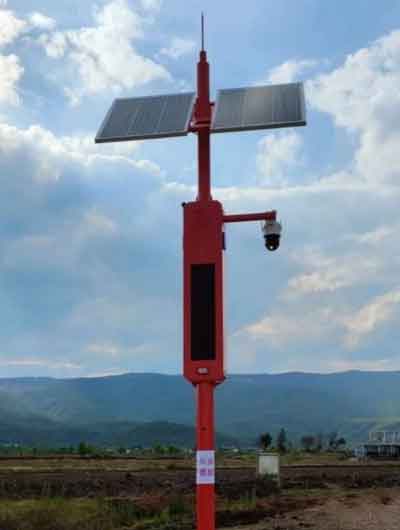  野外太陽能監控攝像一體機 